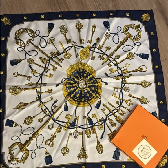 Hermes Silk Scarf - Picture 2 of 3